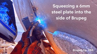 Squeezing a 6mm plate into the side - Project Brupeg Ep. 258