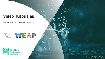 Tutorial WEAP 05.2 -Herramientas básicas