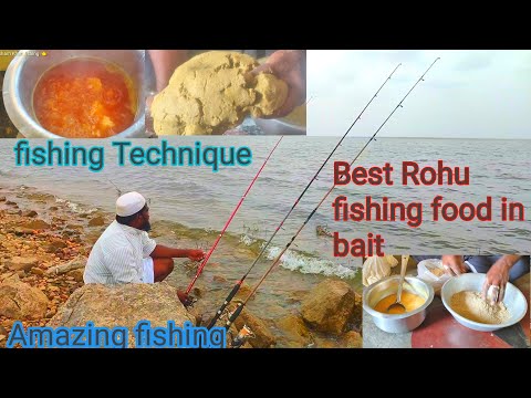 Best Rohu Fishing Technique  Rohu fishing food in bait 