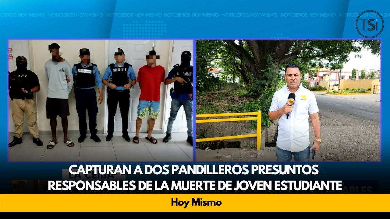 Capturan a dos pandilleros presuntos responsables de la muerte de joven ...