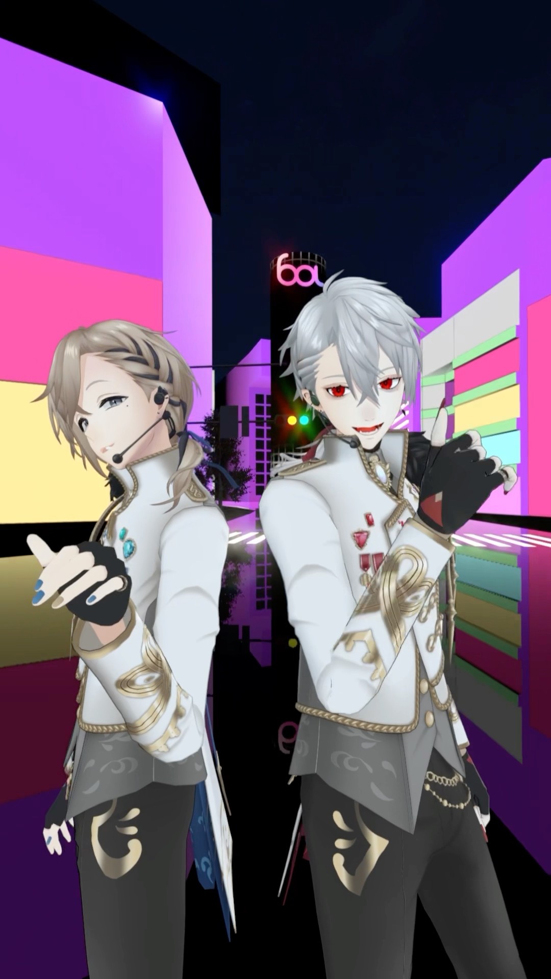 3D】叶と葛葉が #不可Boom 踊ってみた(ユニット衣装 ver.) #ChroNoiR