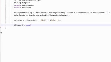 Java Programming: Part 3 Building a GUI