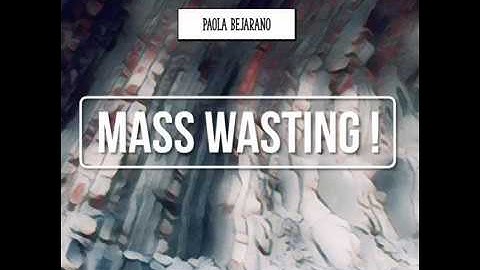 Mass Wasting - Geology presentation
