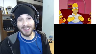 NEWEST MEME TO HIT YOUTUBE! - Homer Says A Swear Reaction!