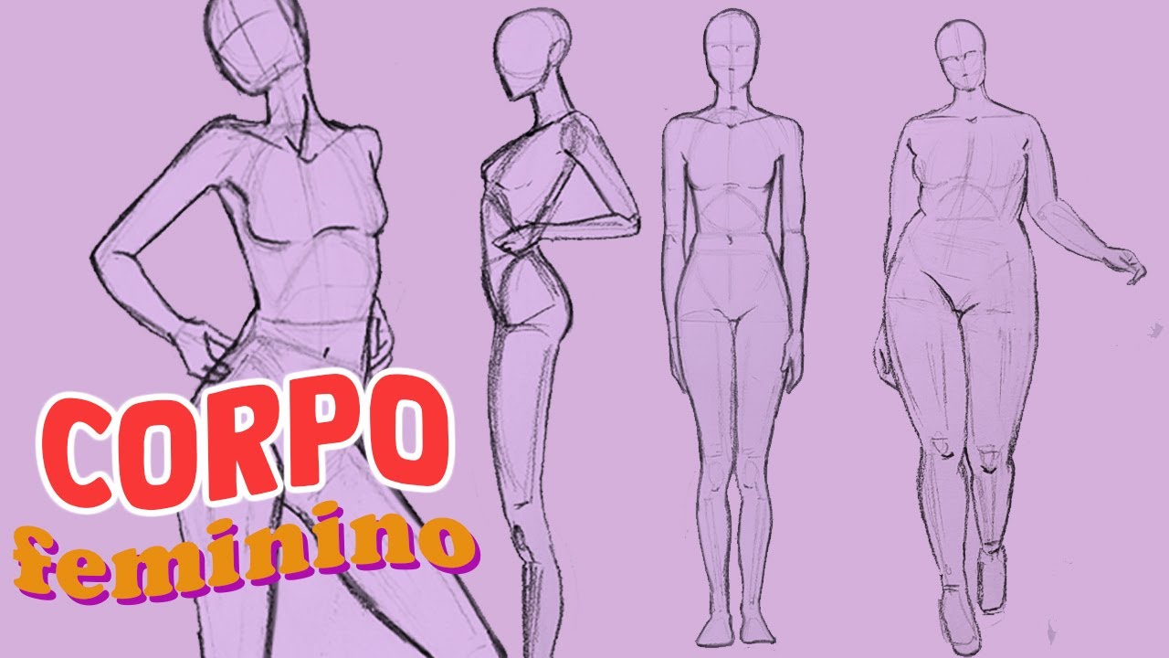 Dicas para Desenhar Poses  Tutorial para Iniciantes 