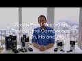 Best Zoom Field Recorder - H1, H2n, H5, H6 (Comparison Review!)