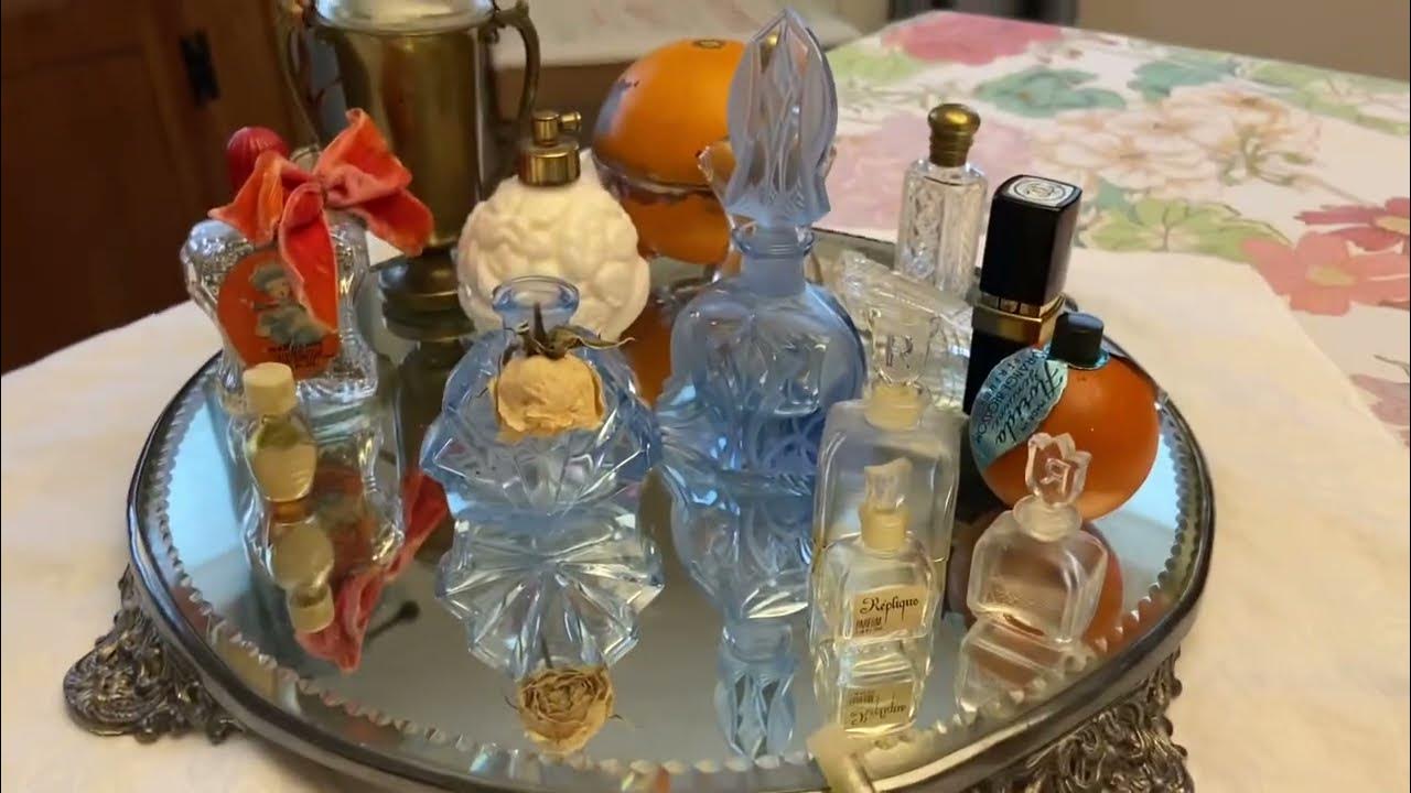 Sold at Auction: (13) Vintage Travel Size Perfume Bottles