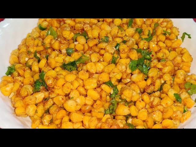 Crispy Fried Corn ♥  चटपटे कुरकुरे स्वीट कॉर्न || Sweet Corn Chaat Recipe ||Crunchy  Sweet Corn|| | Easy Cook