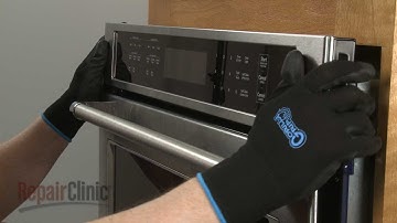 KitchenAid Double Wall Oven Control Panel Assembly (Black) Replacement W11087449