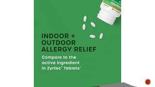 Health Care Aisle Allergy Relief Cetirizine