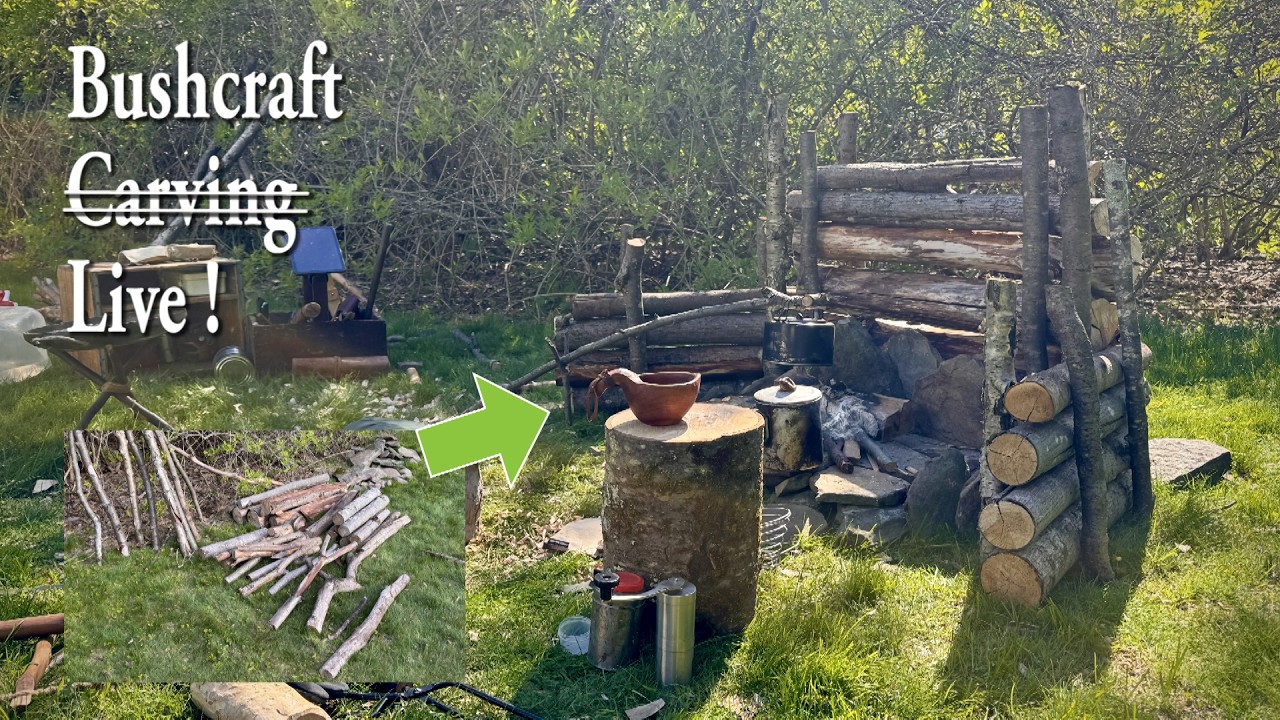 カノックスターの森林 Bushcraft Live. 5/3/26 - YouTube
