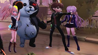 Junko Enoshima, Kyoko Kirigiri, Makoto Naegi, Monokuma gameplay / Identity V х Danganronpa