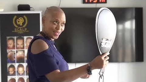 Scalp Micropigmentation for Women - Client Reaction and Testimony