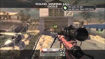 mw2 trickshot killcam  scrapyard