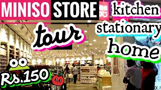 Miniso store tour India | Miniso Mumbai | Everything for Rs.150 | Infinity mall Mumbai