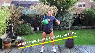 ALTERNATING DEAD CLEAN TO PUSH PRESS