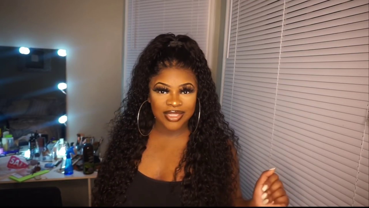 After Install Longest 28” of Water Curly Hair ft Vanlov Hair Store