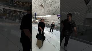 at Hong Kong airport .#travel #philippines #youtubeshorts