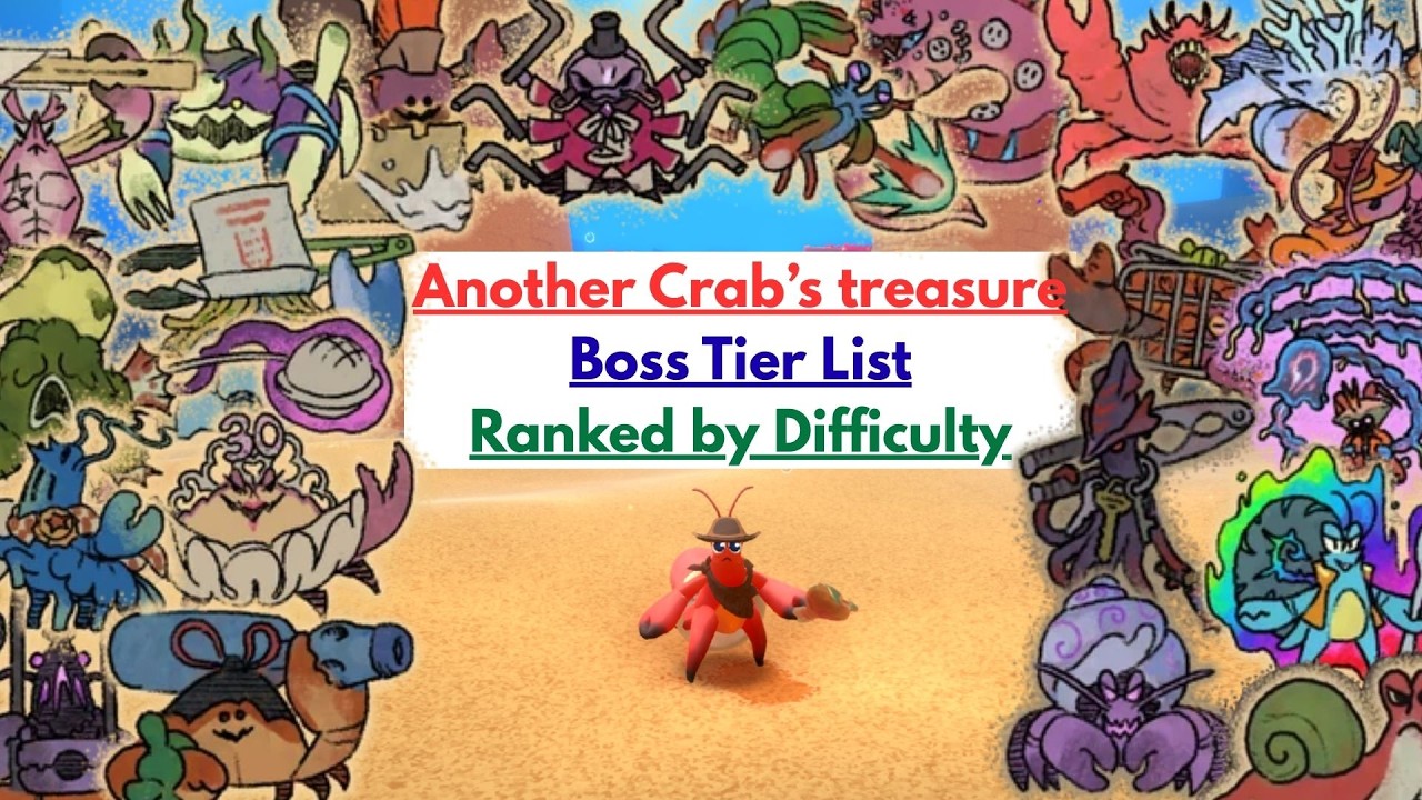 Another Crab's Treasure Boss Tier List (Ranked by Difficulty)
