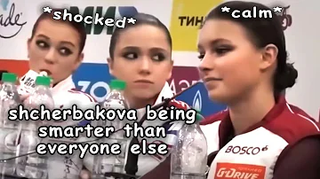 anna shcherbakova being smarter than everyone else for ~2 minutes straight