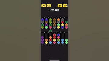 Ball Sort Puzzle Level 2843