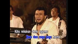 BERSATULAH - RHOMA IRAMA - VIDEO KARAOKE | DANGDUT