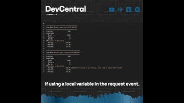 The Drift  Episode 5 - Optimize Your iRules Regex: Get Static