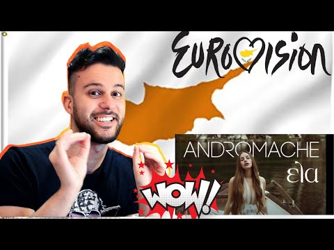 TURKISH GUY REACTS CYPRUS' EUROVISION 2022 SONG // Andromache ELA