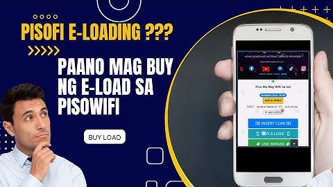 PISOWIFI E-LOAD | Paano magload?