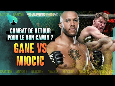 Ciryl Gane vs. Stipe Miocic : le combat pour l'UFC Paris