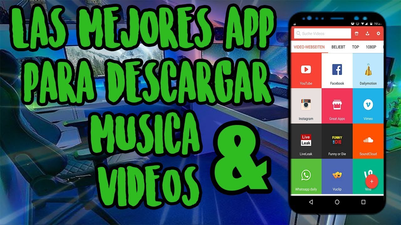LAS MEJORES APLICACIONES PARA DESCARGAR AUDIO Y VIDEOS DE YOUTUBE ...