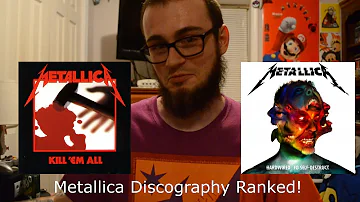 Metallica Discography Ranked