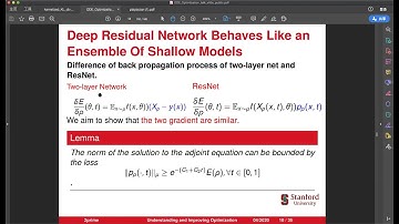 Yiping Lu - Optimization Of Neural Network: A Continuous Depth Limit Point Of View And Beyond
