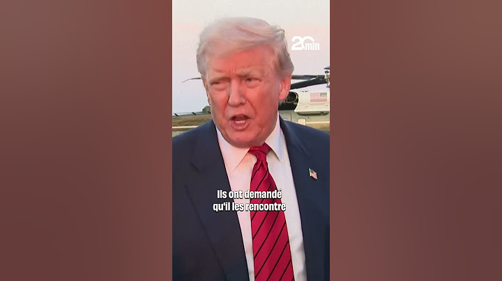 Trump confirme une visite de son émissaire Steve Witkoff en Russie « mercredi ou jeudi »