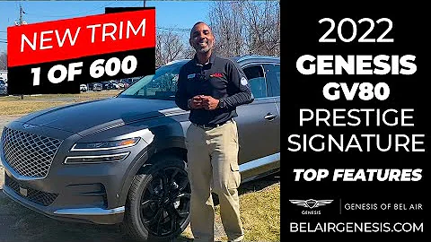 Top Features on the 2022 Genesis GV80 Prestige Signature