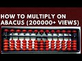 How to multiply in Abacus | How to multiply on Abacus | 2 Digit Multiplication.