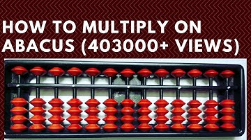How to multiply in Abacus | How to multiply on Abacus | 2 Digit Multiplication.