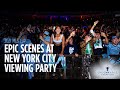 EPIC SCENES AT NYC MLS CUP VIEWING PARTY
