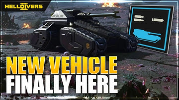 Helldivers 2 New Multiple Tanks Vehicle Update First Look