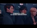 Todo el mundo nos ve as que mantengmoslo en secreto  taekook