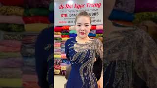 Hàng Thiết Kế Mới Về By Áo Dài Ngọc Trang Bàng Singapore Vlog