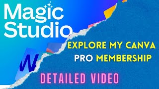 Magic Studio CANVA | Explore ALL Tools with Pro Membership | Easy | FREE screenshot 5