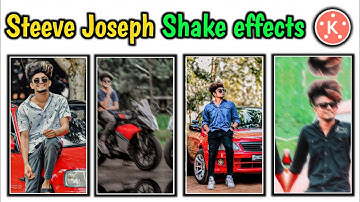 Steeve Joseph video editing with Shake effects and Beat sync in kinemaster