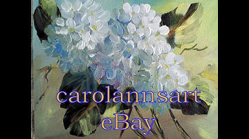 Easy Steps to Hydrangeas Simple Acrylic Flower Painting