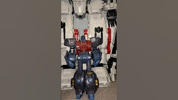 Studio seed Primus! Compared with lewin #metroplex #transformers #wow #figures #toys #primus #titan