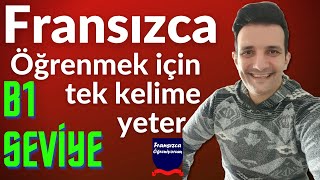 Fransızca Öğreniyorum Bu Tek Soru Size Fransızca Öğretir Fransızca B1 Seviye Alıştırma