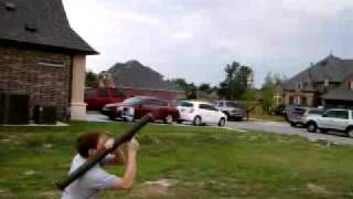 Homemade bazooka fireworks launcher #2