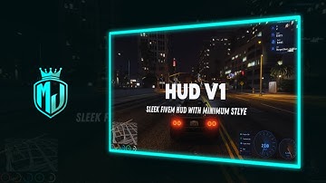 [FREE] Advanced HUD V1 – Clean & Responsive for ESX/QBCore/QBox | MJ DEVELOPMENT