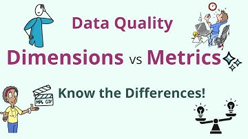 📊 Data Quality Dimensions vs Metrics ⚖️ Understand the Key Differences!