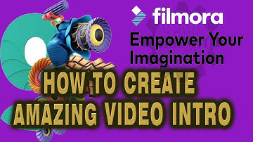 🧿 HOW TO CREATE AMAZING VIDEO INTRO  ||  FILMORA 9 🧿